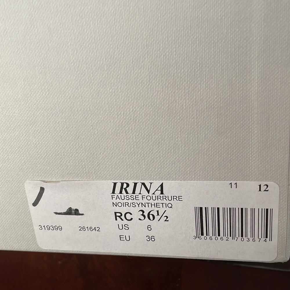 New Robert Clergerie Irina Faux Fur Slide Size 6 - Picture 8 of 8